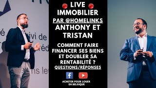 LIVE Facebook : Immobilier - Financement / Assurances / Bullet