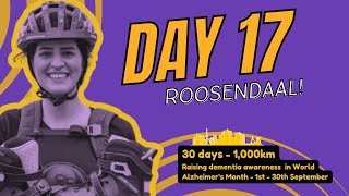 #RollingforDementia - Day 17 - Skating for Dementia Awareness, visiting Roosendaal!