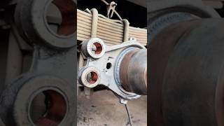 Brake stand is nicely welded #shortvideo #automobile #welding #motivation