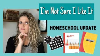 Homeschool Semester Update 2023 || Saxon, Sonlight, and Schedules