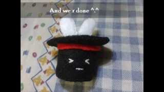 How to make a kawaii Magician Hat Plushie Tutorial