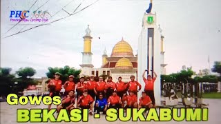 SAMPAI JUGA DI ALUN - ALUN KOTA SUKABUMI | BEKASI - SUKABUMI | PONDOK HIJAU CYCLYNG CLUB (PHCC)