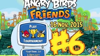 Angry Birds Friends Tournament Level 6 Week 183 Power Up Highscore Walkthrough