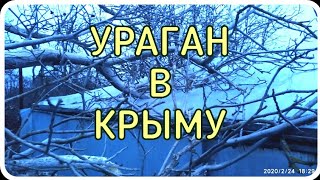 УРАГАН В КРЫМУ 24.02.20