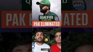 PAK ELIMINATED #babarazam #t20worldcup2024 #viratkohli #shorts #cricket #comedy #viral #funny #rohit