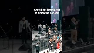 #atifaslam interaction with the Crowd  | #dubai 2022 #music #bollywoodsongs #shorts #youtubeshorts