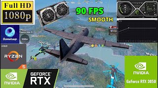 Pubg Mobile Emulator Gameplay | RTX 3050 + r5 3600 - Smooth + 90 FPS  - 1080p (Benchmark Test) 2023