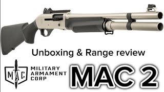 Military Armament Corp MAC 2 semi auto Shotgun || Best Benneli M4 Clone on the market.