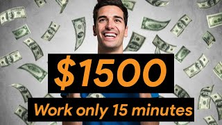 Earn money without investment | work only 15 minutes