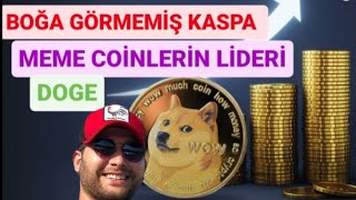 🔥BOĞA GÖRMEMİŞ KASPA MEME COİNLERİN LİDERİ DOGE COİN ANALİZİ #kaspa #doge #kaspacoin #dogecoin