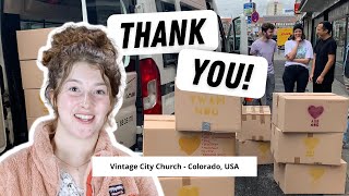 Thank You Vintage City Church!