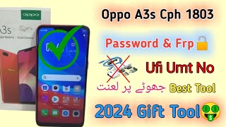 Oppo A3s Cph 1803 Password Unlock & Frp  One Click 2024 Tool Gift without box 100% Working