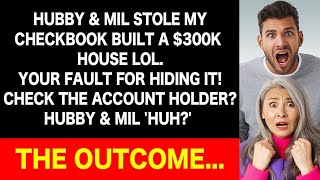 Husband & MIL build $300k house with my bankbook. 'Should've hid it!' Checked account name? Wait!