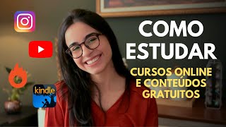 Dá para estudar com os conteúdos gratuitos?!