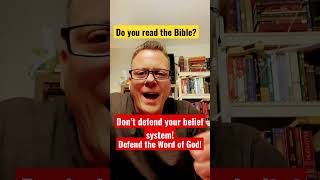 Biblically Religious dishonesty defends belief systems when it should be defending the word of God!￼