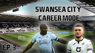 FIFA 21 SWANSEA CITY CAREER MODE (Ep.3) - Ayew in midfield?