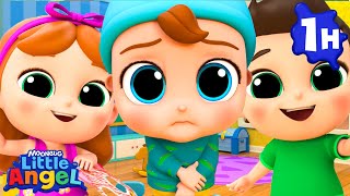 Baby John Makes Friends At School | Little Angel | Dance Party Songs 2024 🎤 Sing and Dance Along 🎶