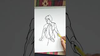 Skipping figure quick drawing/ sketch #sketch #drawing #skipping #drawingtechniques