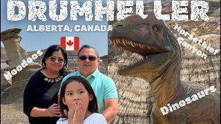 🇵🇭🇨🇦Canada Vlog: Drumheller: Hoodoos, World’s Largest Dinosaur and Horsethief Canyon