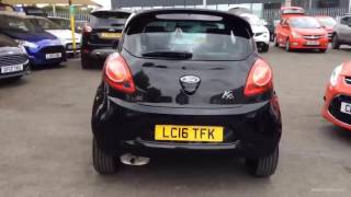 FORD KA ZETEC BLACK EDITION BLACK 2016