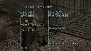 Resident Evil 4 Debug Menu on PC (Ultimate HD Edition)