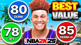 WHAT IS THE BEST VALUE FOR EVERY ATTRIBUTE IN NBA 2K25?