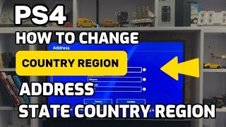 How To Change Country Region On Playstation 4