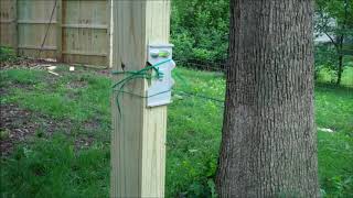 Grass Lake MI., Pythagoras and my fence 6-4-2019