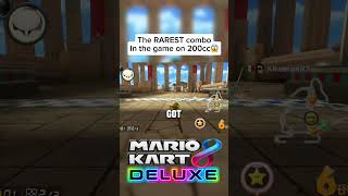 Mario Karts RAREST Combo in 200cc! #funny #gaming #mariokart #mariokart8deluxe #rage