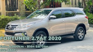 Fortuner 2.7V Máy Xăng 2020 Siêu Lướt | Sơn Zin 100% Full Đồ Chơi | Chỉ 8xxTr