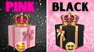 Black VS Pink 💗🖤 CHOOSE YOUR GIFT 🎁