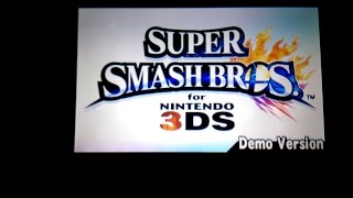 Super Ben plays Super Smash Bros. 3DS Demo