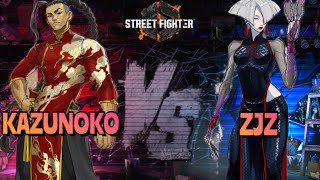 [SF6] Kazunoko(Jamie) vs ZJZ(Aki) High Level [Street Fighter 6]