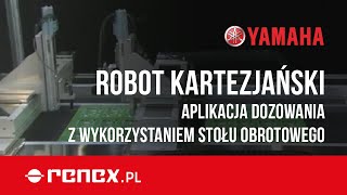 Robot Kartezjański - Aplikacja dozowania z wykorzystaniem stołu obrotowego