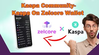 Huge News For Kaspa Community-Kaspa On Zelcore Wallet 🔥