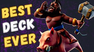 No One Can *STOP* This Hog deck In Clash Royale!