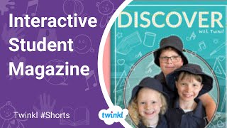 Discover With Twinkl: An Interactive Student Magazine for Kids #shorts