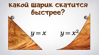 Время спуска с горки: какое меньше?