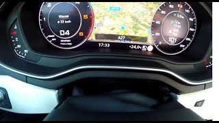 Audi A4 3.0 V6 TDI 272 HP 0-100 km/h acceleration