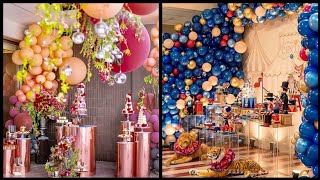 Birthday Parties Decoration Ideas at home | How to decorate Home for Birthday Party | Ballon Decor