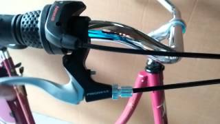 Bremse V-Brake einstellen beim Fahrrad und Hollandrad