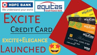 Equatus Small finance bank new credit card Launched|Equatus Excite Credit Card|Equatus Elegance Card