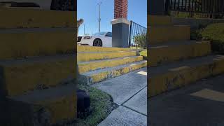 Boneless 5 stair #fail #skateboarding