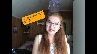 Haul soldes été 2017!