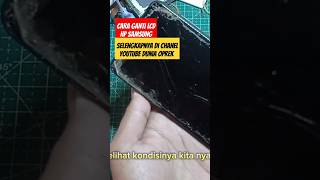 CARA GANTI LCD SAMSUNG M12 #service #tutorial #samsung #viral #cara #duniaoprek #fyp