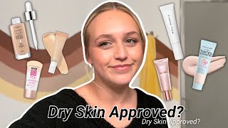 I Tried SIX FOUNDATIONS for DRY SKIN 🧴 | Are These Tinted Moisturizers DRY SKIN APPROVED?