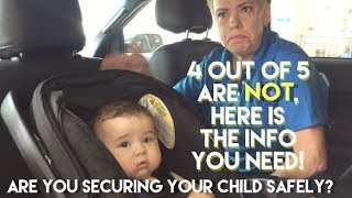 Infant Car Seats: Experts Show You How to Properly Install Your Infant Seat!