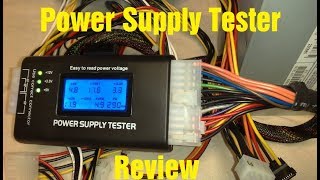 Review of a power supply tester