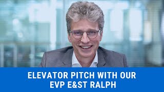 Elevator Pitch with our EVP Energy & Surface Technologies Ralph