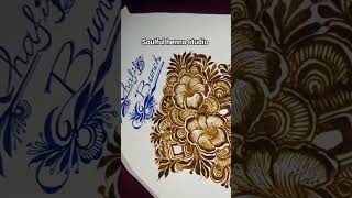 khafif bunch! latest khafif design | khafif hibiscus flower | khafif mehendi | khafif henna